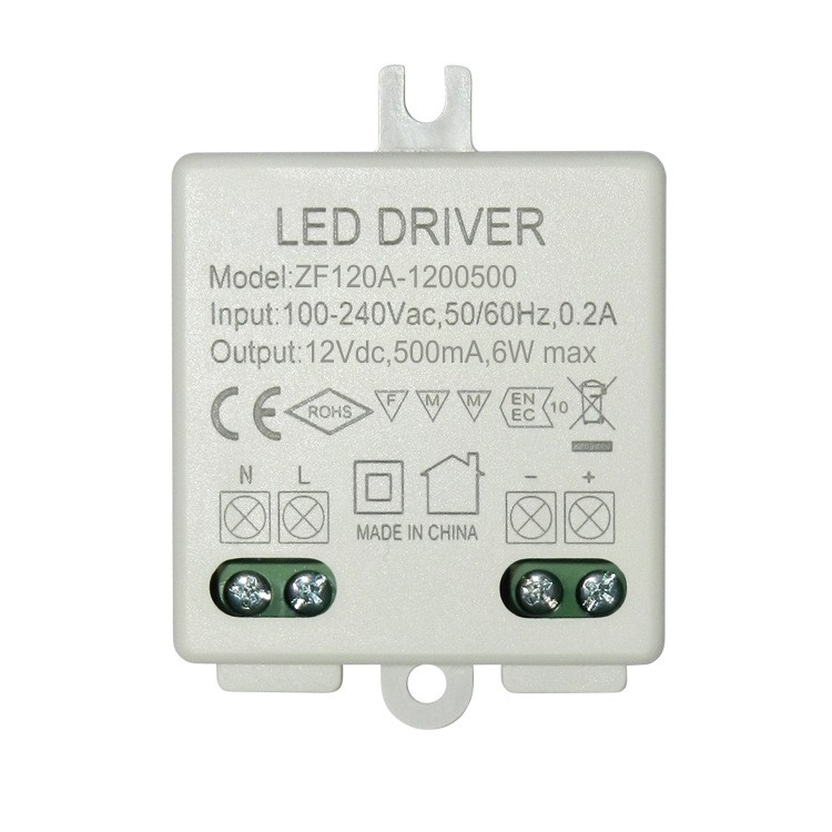 6W led驅(qū)動(dòng)電源UL/CE認(rèn)證12V0.5A/24V0.25A
